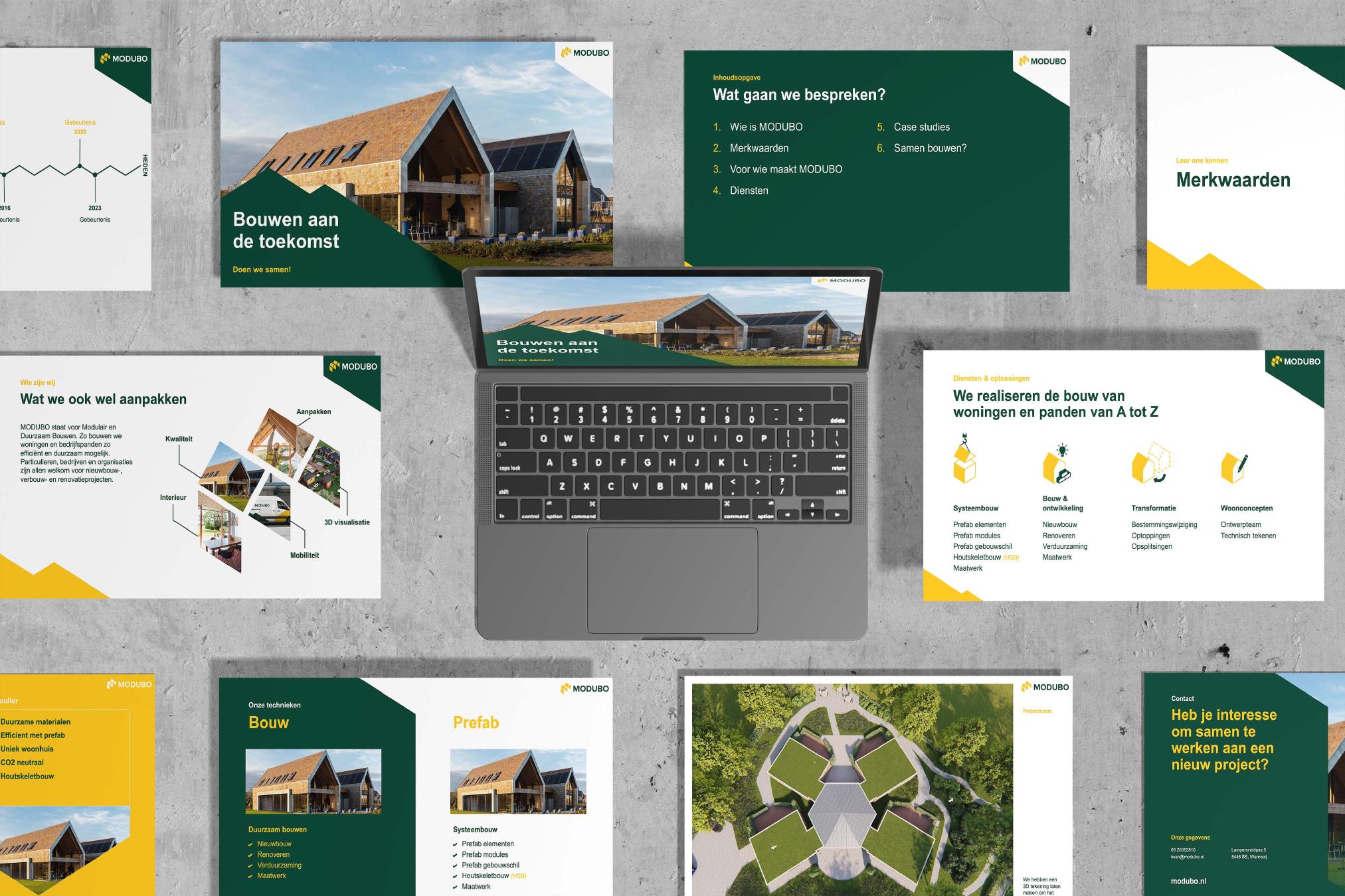 Powerpoint presentatie template design