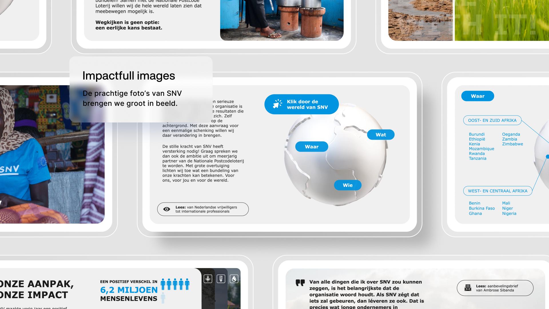 Presentatie ontwerp voor SNV