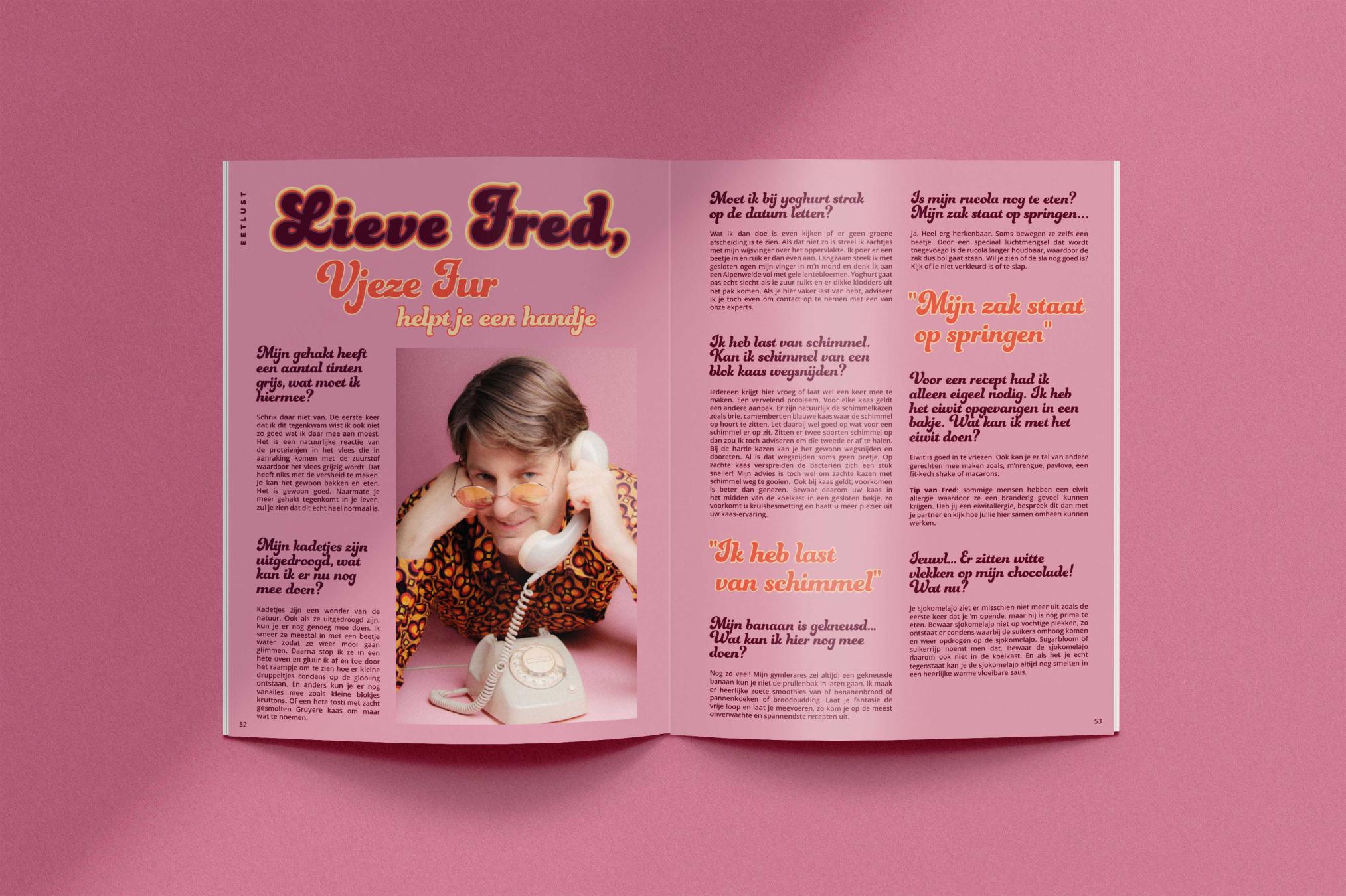 Lieve Fred - Eetlust magazine - Too Good To Go