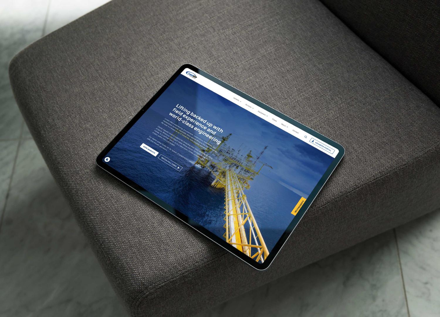 Webdesign voor Conbit.eu